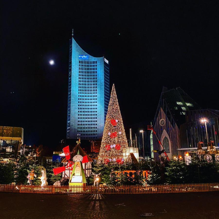Apartment Leipzig Zentrum Mit Tiefgarage Екстериор снимка